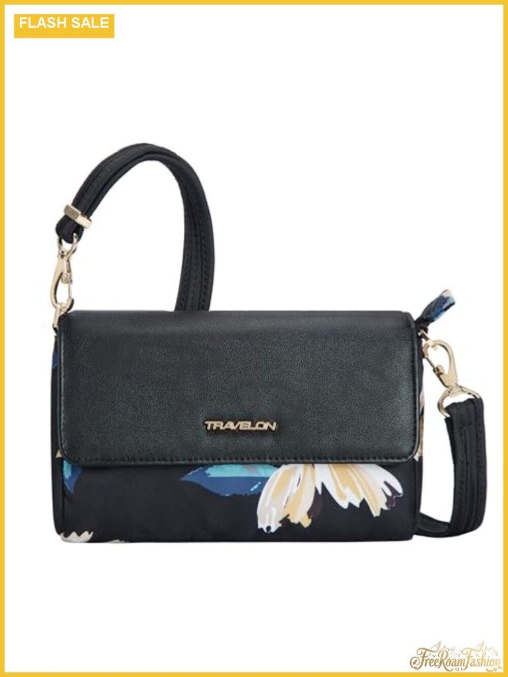 Travelon Anti-Theft Addison Convertible Crossbody Belt Bag